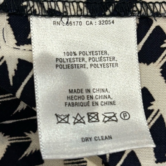 Maeve - Crane Print - Drop Waist Tunic Top - Picture 6 of 6